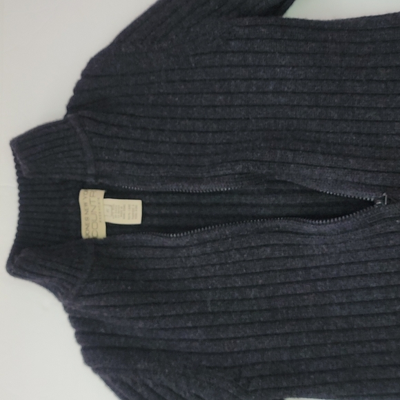 Jones New York COUNTRY ESSENTIALS small ribbed sweater.100% WOOL. - Picture 5 of 10